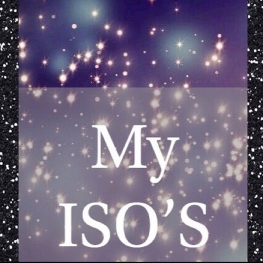 NOT FOR SALE: ISO